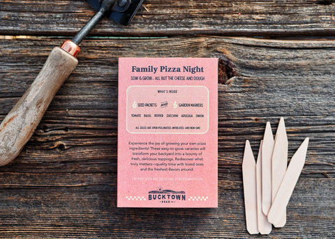 Family Pizza Night - Gather-and-Grow Seed Kit