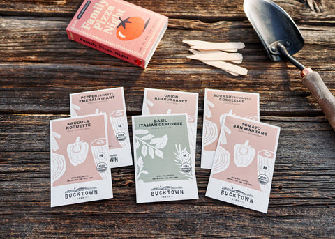 Family Pizza Night - Gather-and-Grow Seed Kit