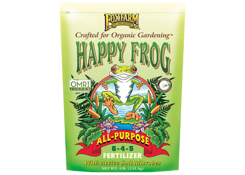FoxFarm Happy Frog All-Purpose Fertilizer - Organic Gardening