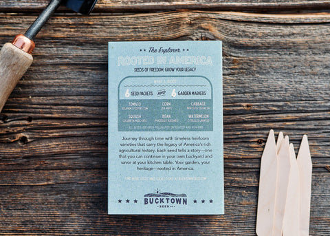 Rooted in America - Heirloom Seed Kit