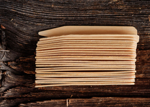 4" Wooden Seed Starting Labels - 24 Count