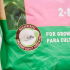 Gaia Green Power Bloom 2-8-4 fertilizer bag showing the CDFA Registered Organic Input Material seal.