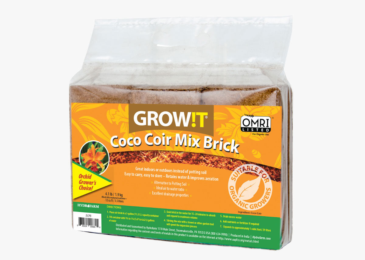 Coco Coir Bricks - 3 Count