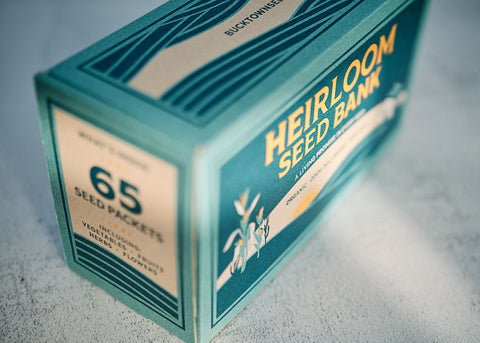 Emergency Heirloom Seed Bank (65 Organic Packets)