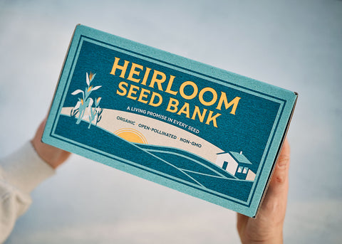 Emergency Heirloom Seed Bank (65 Organic Packets)