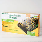 Jump Start Germination Station box featuring a 72-cell tray, 2-inch vented humidity dome, and heat mat.