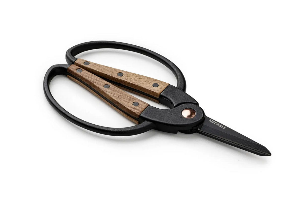 Walnut Garden Scissors, Small- Barebones