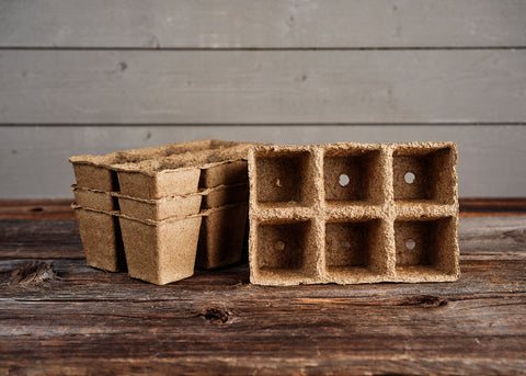 CowPot Six Cell Flat - Transplant Pot - Bucktown Seed Company_03