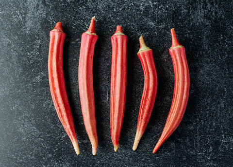 Heirloom Seeds_Jing Orange Okra Seed_Bucktown Seed Company-03