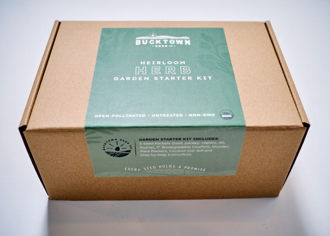 Herb Garden - Starter Seed Kit - Organic